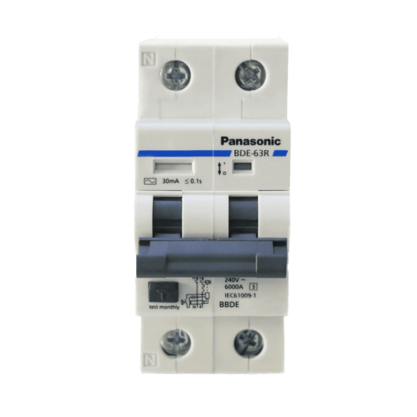 MCB bảo vệ chống rò, ngắn mạch, quá tải 32A/40A Panasonic