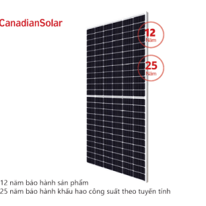 BẢNG GIÁ TẤM PIN NĂNG LƯỢNG MẶT TRỜI CANADIAN CÔNG SUẤT 545W – TÍN DẠT SOLAR