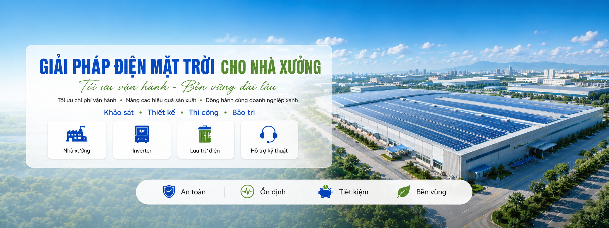 Giải pháp điện mặt trời Tín Đạt Solar
