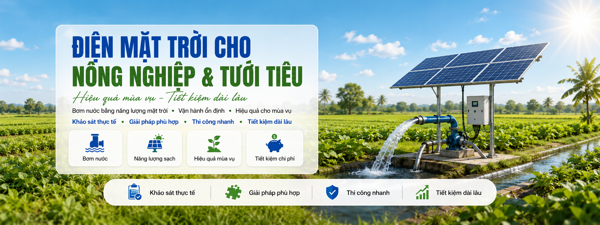 Năng lượng mặt trời cho công trình